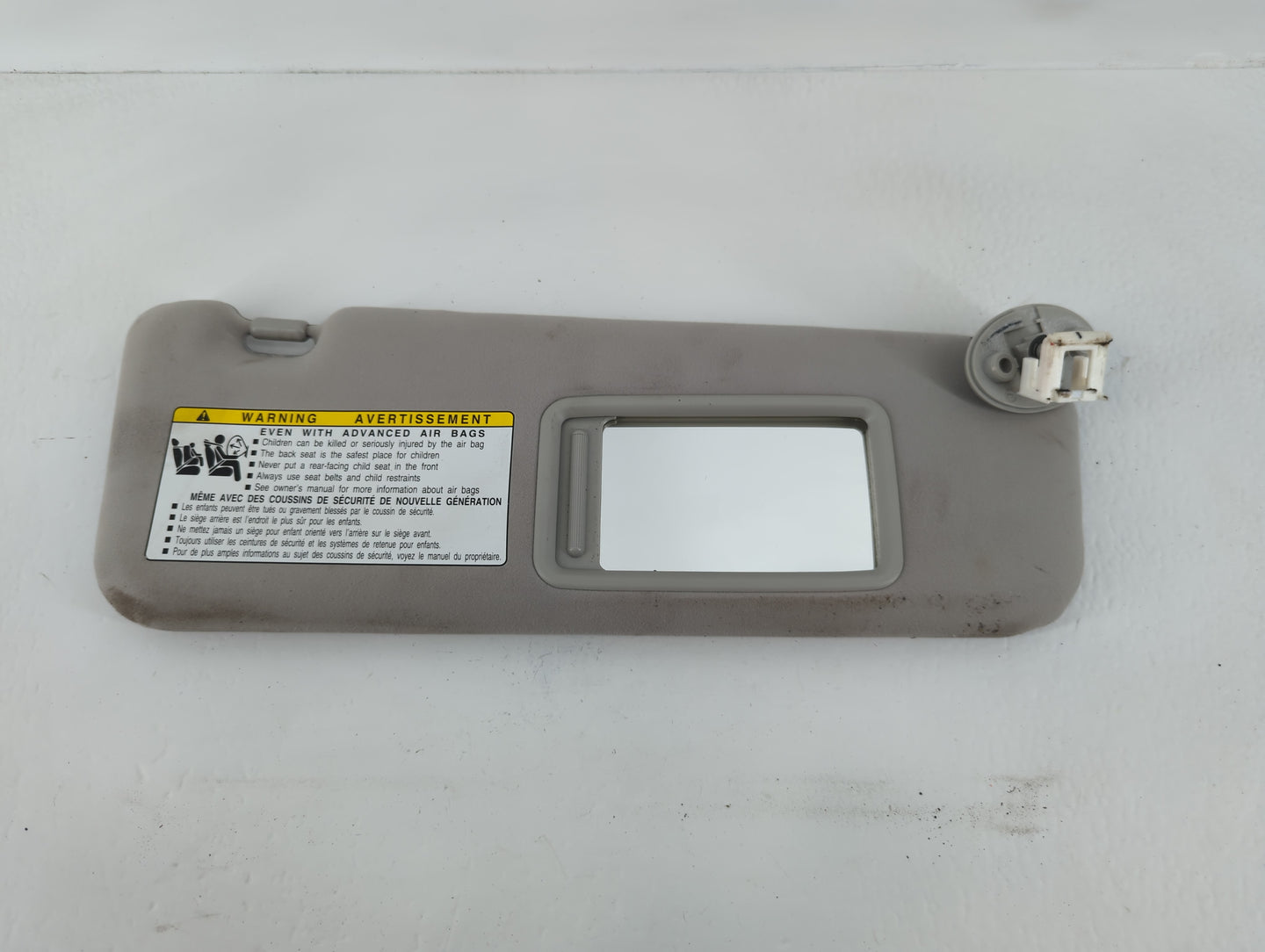 2007-2009 Lexus Es350 Sun Visor Shade Replacement Passenger Right Mirror Fits Fits 2007 2008 2009 OEM Used Auto Parts - Oemu