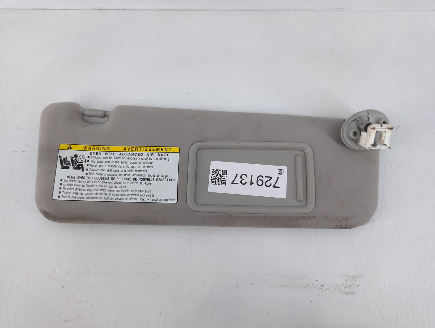 2007-2009 Lexus Es350 Sun Visor Shade Replacement Passenger Right Mirror Fits Fits 2007 2008 2009 OEM Used Auto Parts - Oemu