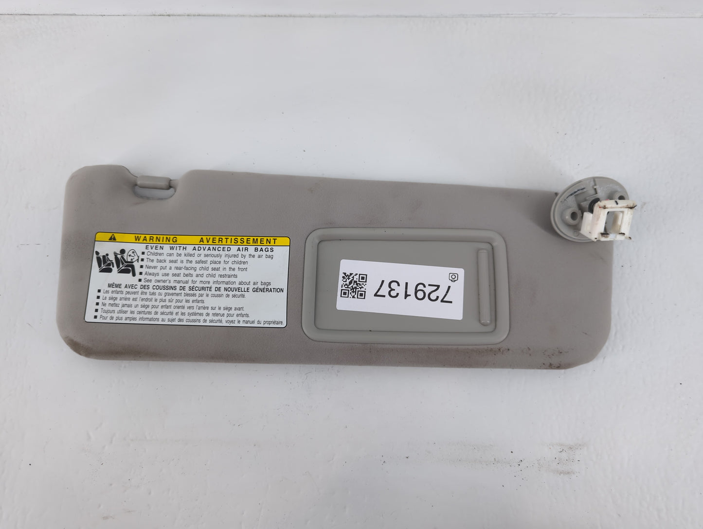 2007-2009 Lexus Es350 Sun Visor Shade Replacement Passenger Right Mirror Fits Fits 2007 2008 2009 OEM Used Auto Parts - Oemu