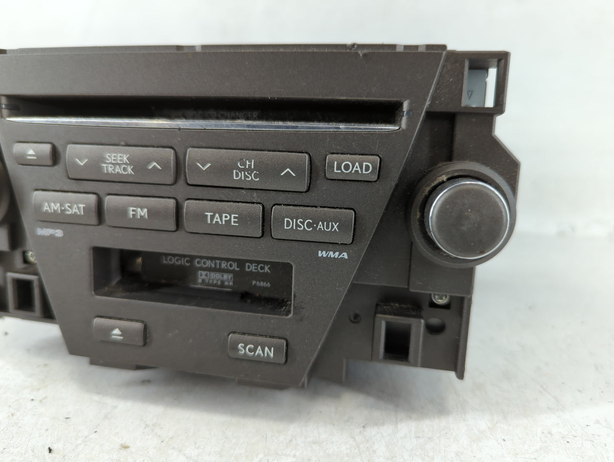 2007-2009 Lexus Es350 Am Fm Cd Player Radio Receiver 729846 - Oemusedautoparts1.com