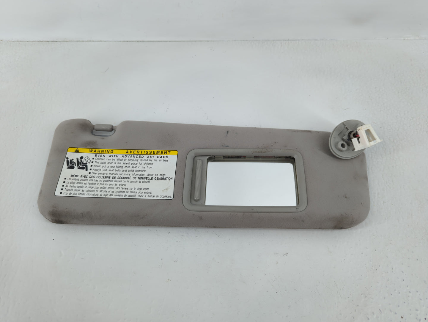 2007-2009 Lexus Es350 Sun Visor Shade Replacement Passenger Right Mirror Fits Fits 2007 2008 2009 OEM Used Auto Parts - Oemu