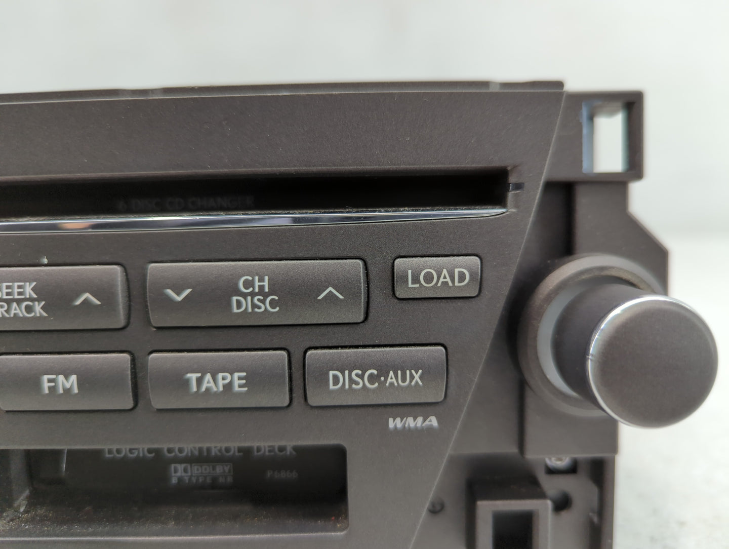 2007-2009 Lexus Es350 Radio AM FM Cd Player Receiver Replacement P/N:86120-33730 Fits Fits 2007 2008 2009 OEM Used Auto Part