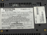2007-2009 Lexus Es350 Radio AM FM Cd Player Receiver Replacement P/N:86120-33730 Fits Fits 2007 2008 2009 OEM Used Auto Part
