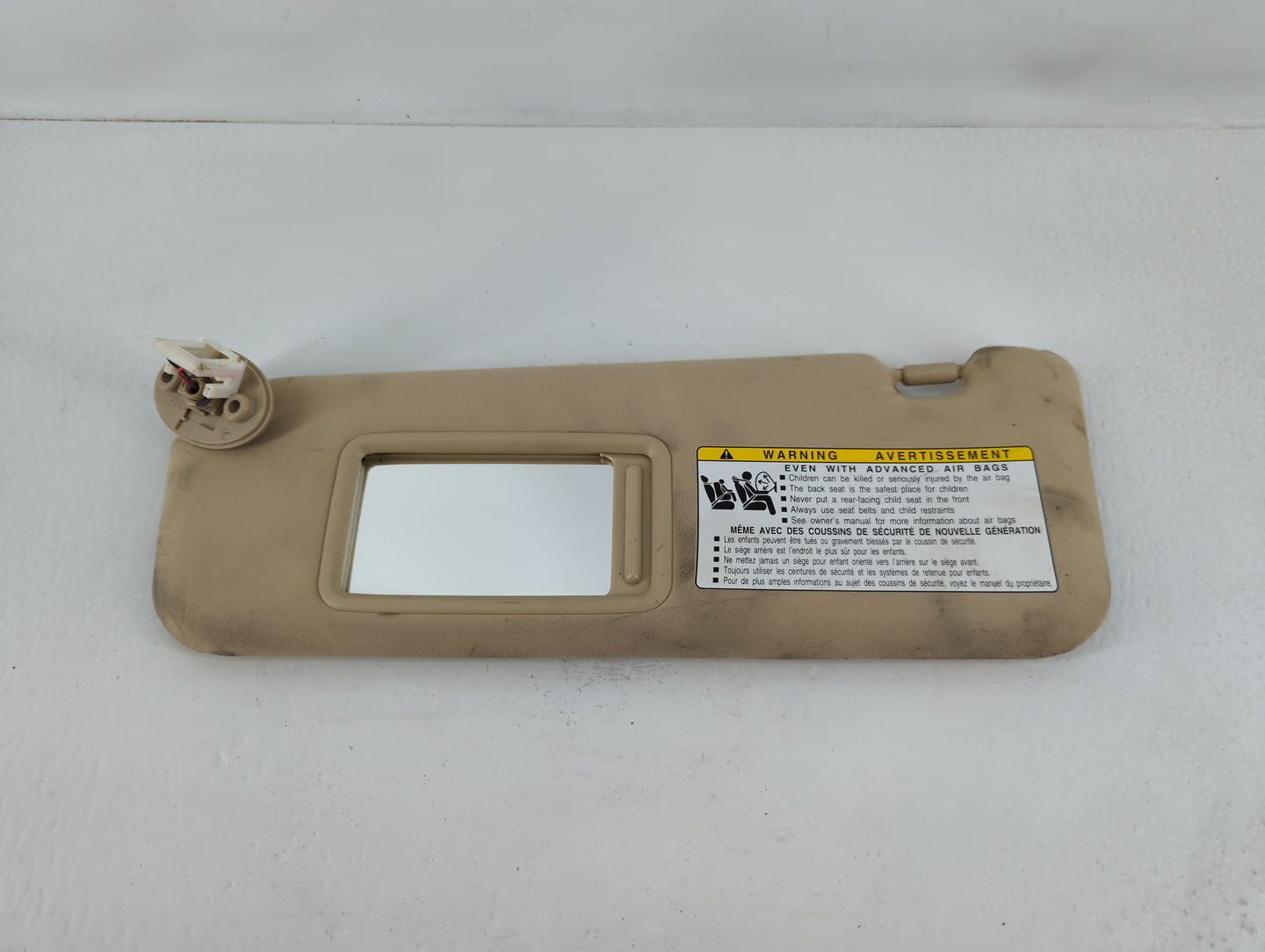 2007-2009 Lexus Es350 Sun Visor Shade Replacement Driver Left Mirror Fits Fits 2007 2008 2009 OEM Used Auto Parts - Oemuseda