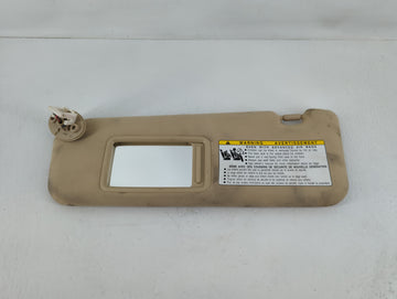 2007-2009 Lexus Es350 Sun Visor Shade Replacement Driver Left Mirror Fits Fits 2007 2008 2009 OEM Used Auto Parts - Oemuseda