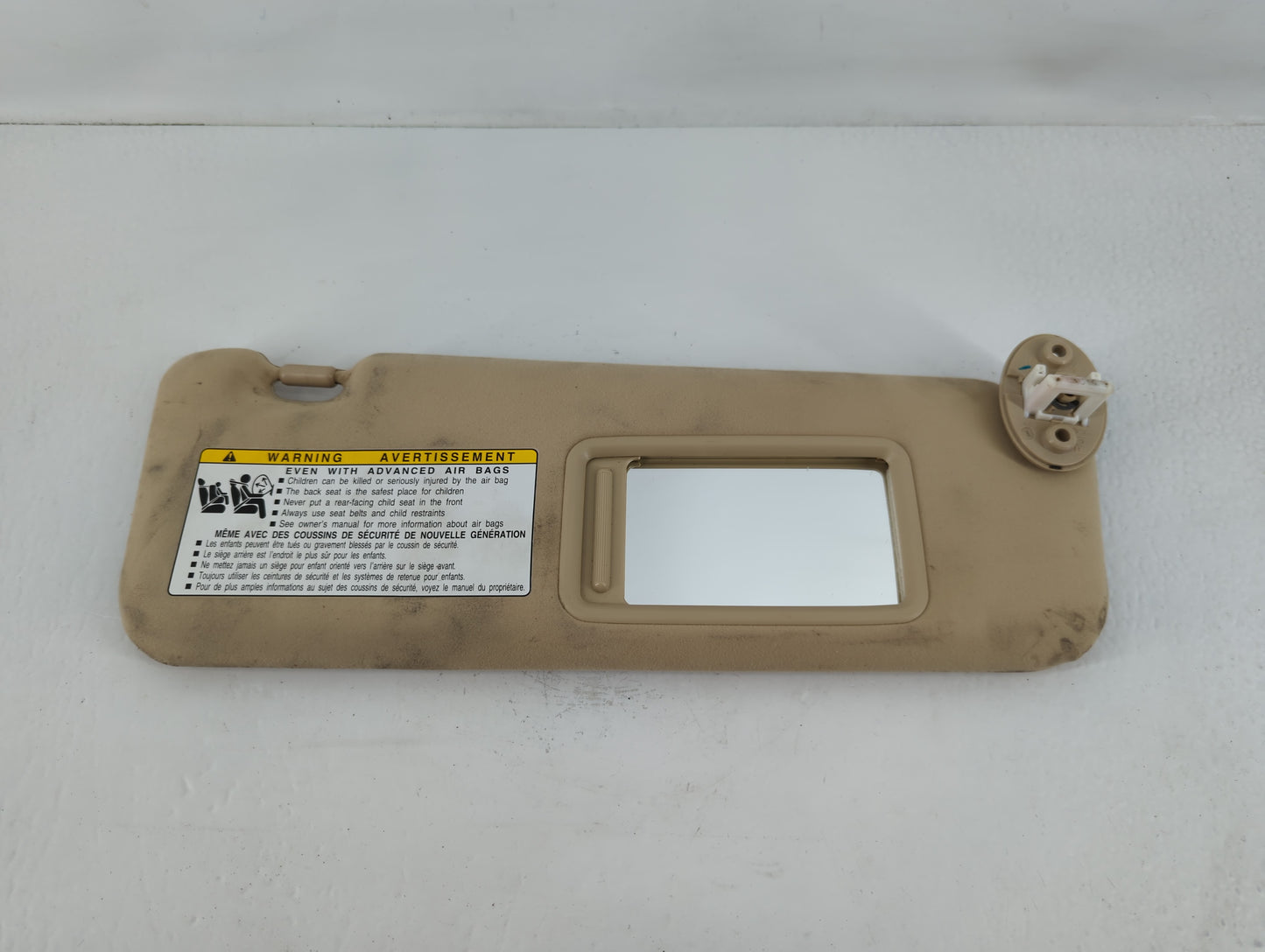 2007-2009 Lexus Es350 Sun Visor Shade Replacement Passenger Right Mirror Fits Fits 2007 2008 2009 OEM Used Auto Parts - Oemu