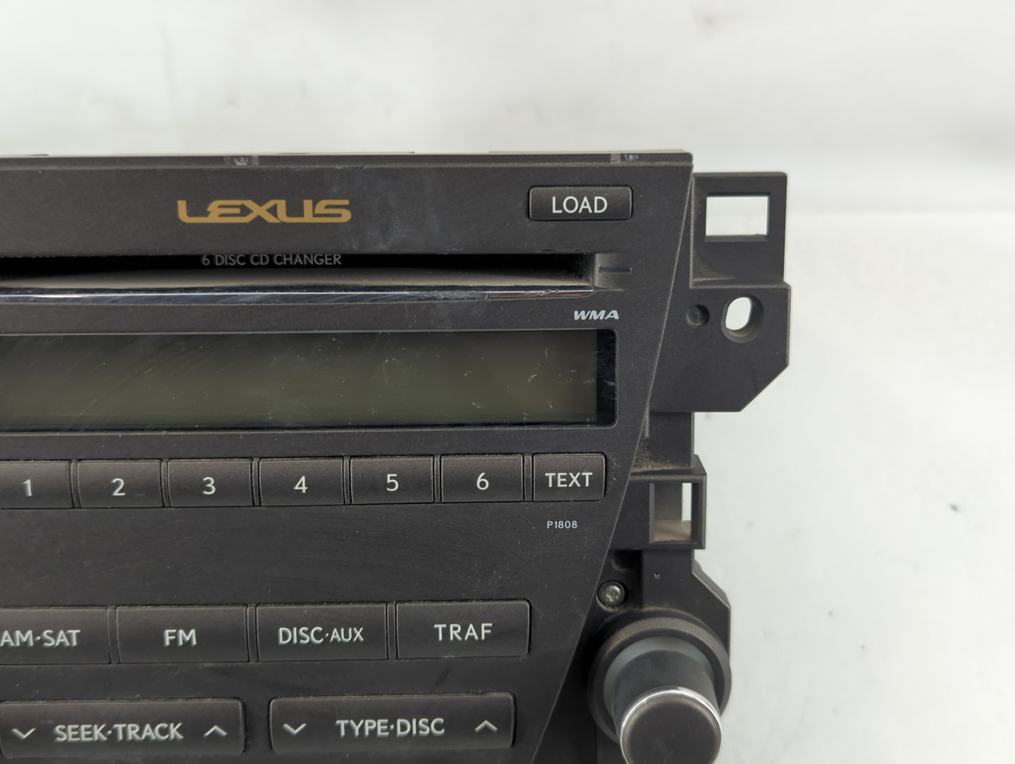 2007-2009 Lexus Es350 Radio AM FM Cd Player Receiver Replacement P/N:86120-33710 Fits Fits 2007 2008 2009 OEM Used Auto Part