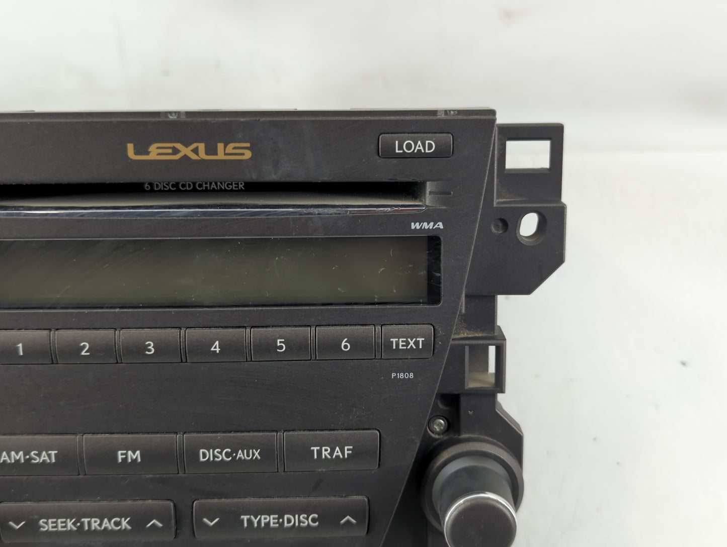 2007-2009 Lexus Es350 Radio AM FM Cd Player Receiver Replacement P/N:86120-33710 Fits Fits 2007 2008 2009 OEM Used Auto Part