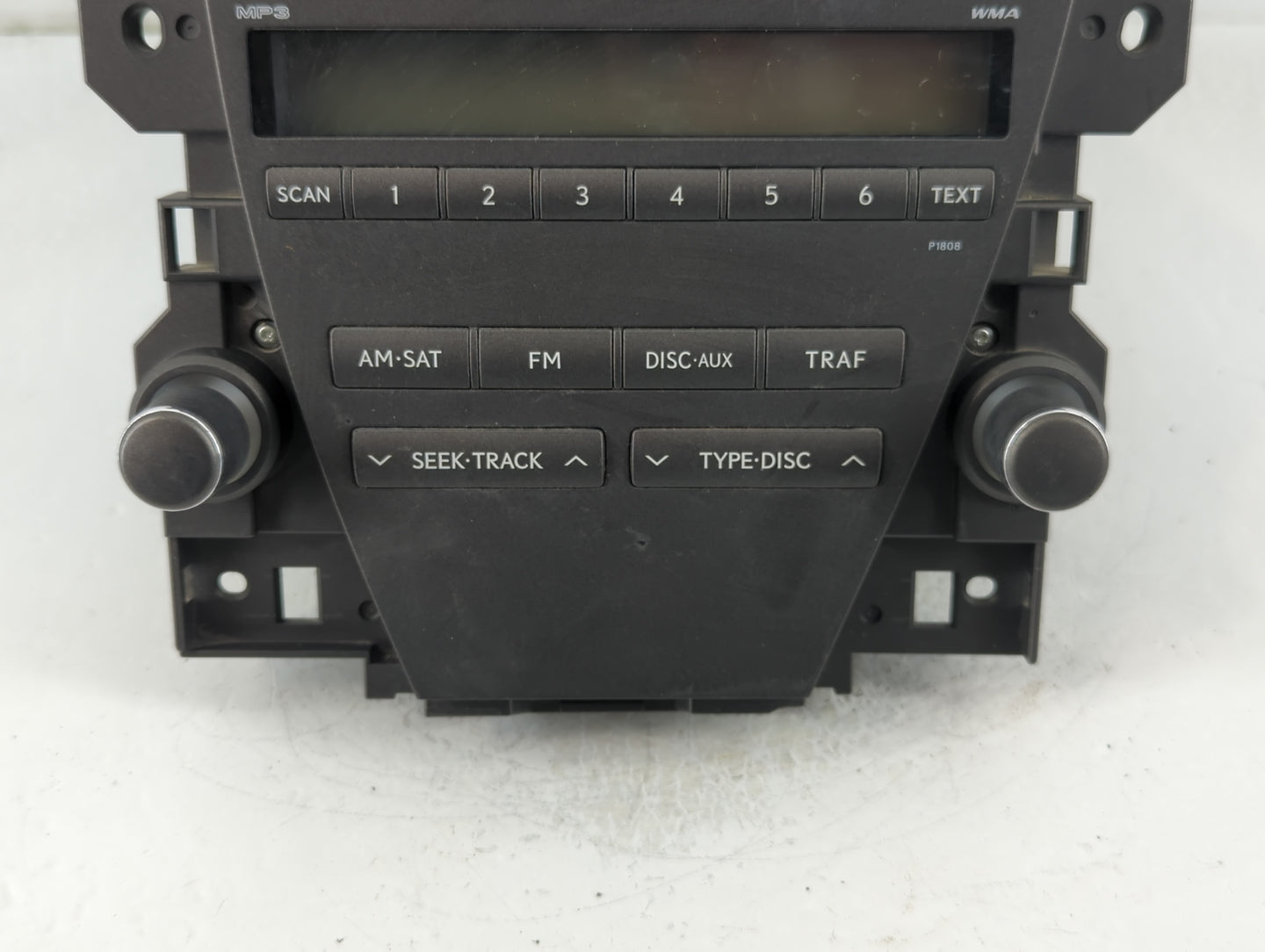 2007-2009 Lexus Es350 Radio AM FM Cd Player Receiver Replacement P/N:86120-33710 Fits Fits 2007 2008 2009 OEM Used Auto Part
