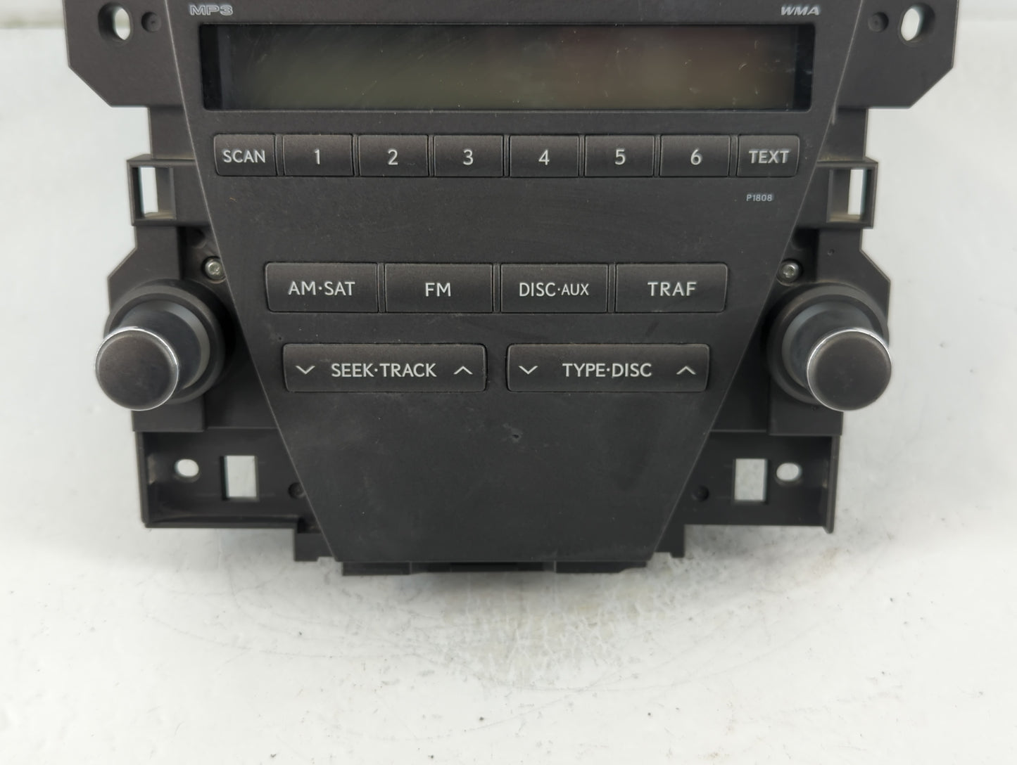 2007-2009 Lexus Es350 Radio AM FM Cd Player Receiver Replacement P/N:86120-33710 Fits Fits 2007 2008 2009 OEM Used Auto Part