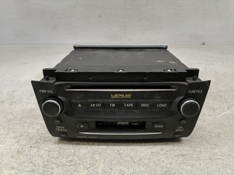 compare product 2007 Lexus Gs350 Radio AM FM Cd Player Receiver Replacement P/N:86120-30A80-C0 Fits OEM Used Auto Parts