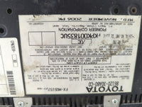 2007 Lexus Gs350 Radio AM FM Cd Player Receiver Replacement P/N:86120-30A80-C0 FX-MG5157ZT-02, FPK001835UC Fits OEM Used Aut