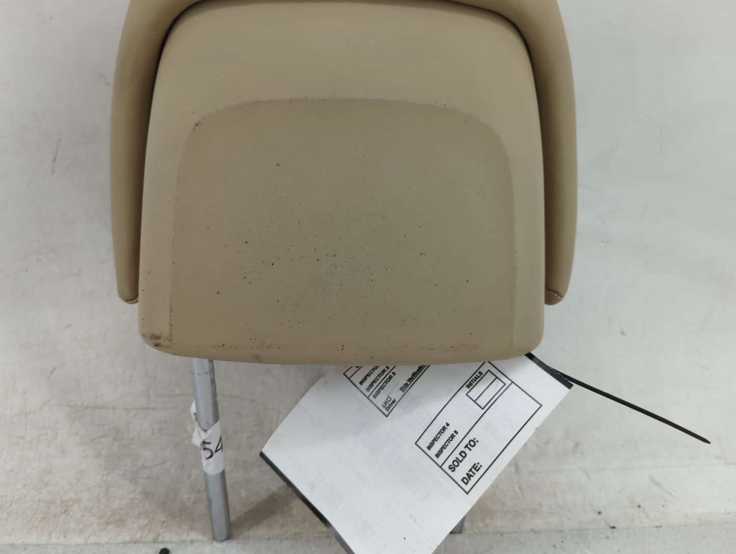 2007-2007 Lexus Gs350 Headrest Head Rest Front Driver Seat Light Beige - Oemusedautoparts1.com