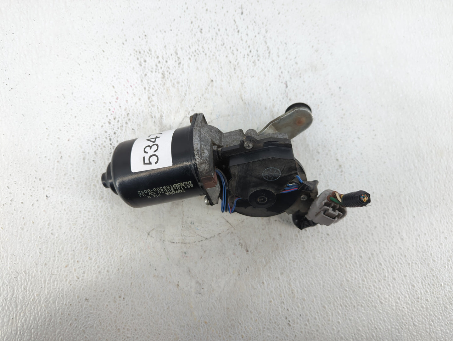 2007 Lexus Gs350 Front Windshield Wiper Motor P/N:85110-30520 Fits Fits 2006 OEM Used Auto Parts - Oemusedautoparts1.com