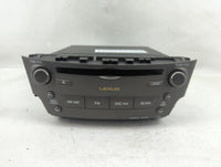 2006-2008 Lexus Is250 Radio AM FM Cd Player Receiver Replacement P/N:86120-53430 Fits Fits 2006 2007 2008 OEM Used Auto Part