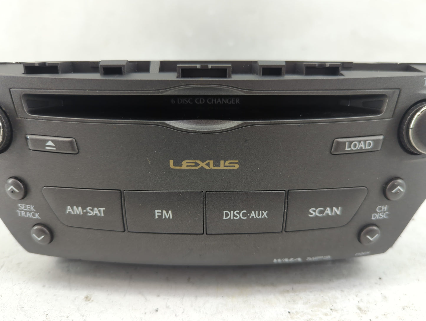2006-2008 Lexus Is250 Radio AM FM Cd Player Receiver Replacement P/N:86120-53430 Fits Fits 2006 2007 2008 OEM Used Auto Part