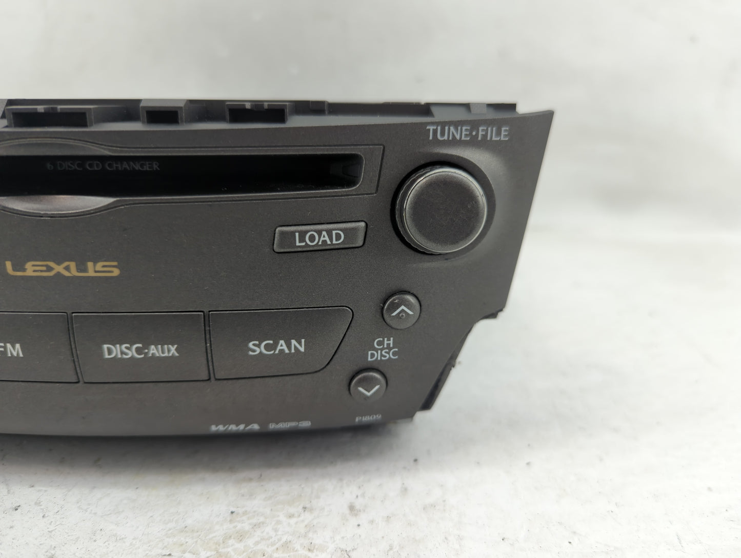 2006-2008 Lexus Is250 Radio AM FM Cd Player Receiver Replacement P/N:86120-53430 Fits Fits 2006 2007 2008 OEM Used Auto Part