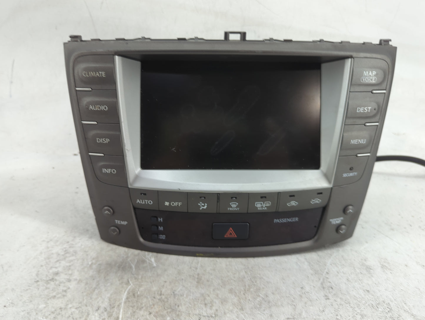 2006-2007 Lexus Is250 Information Display Screen 1487195 - Oemusedautoparts1.com