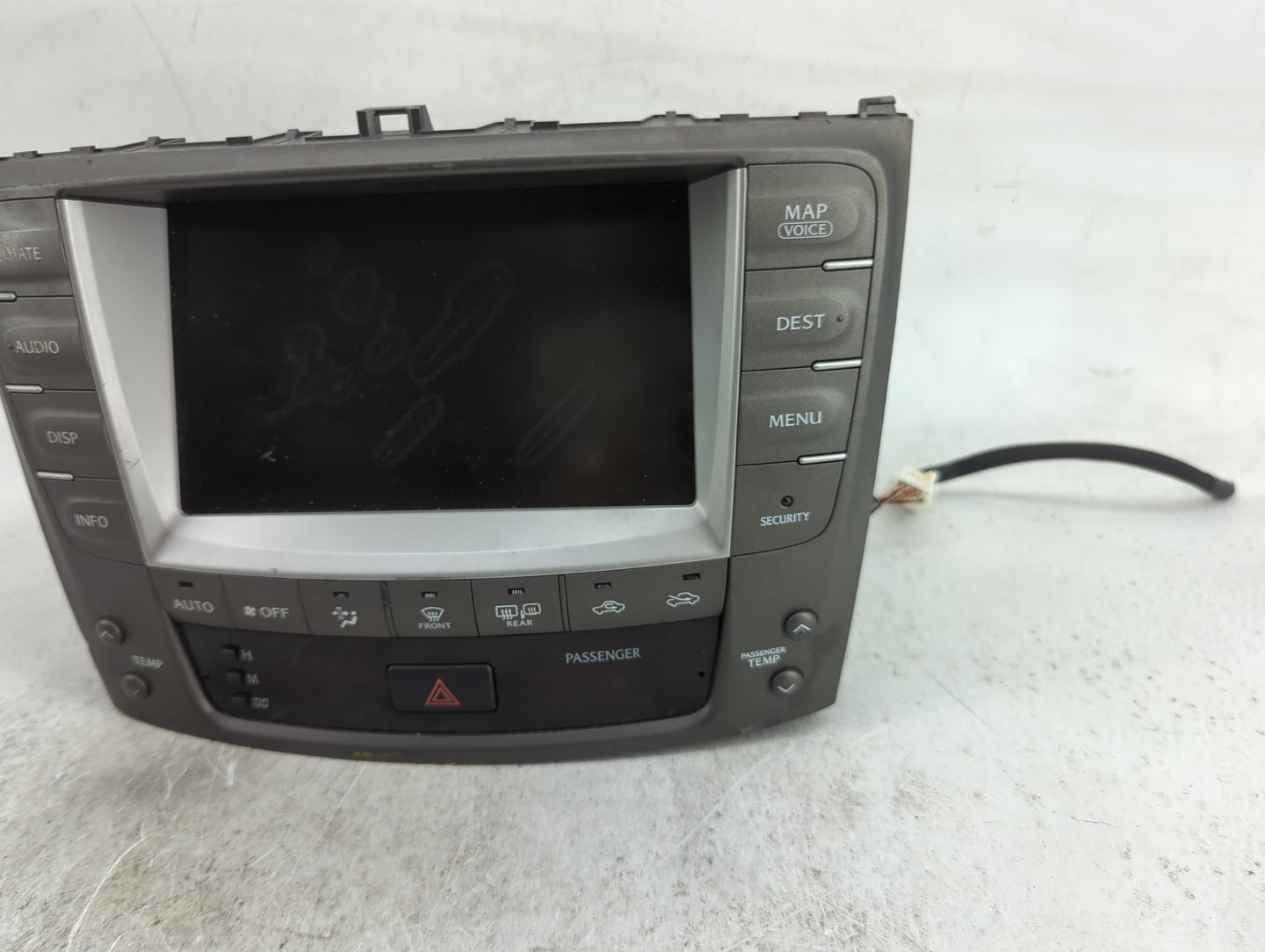 2006-2007 Lexus Is250 Information Display Screen 1487195 - Oemusedautoparts1.com