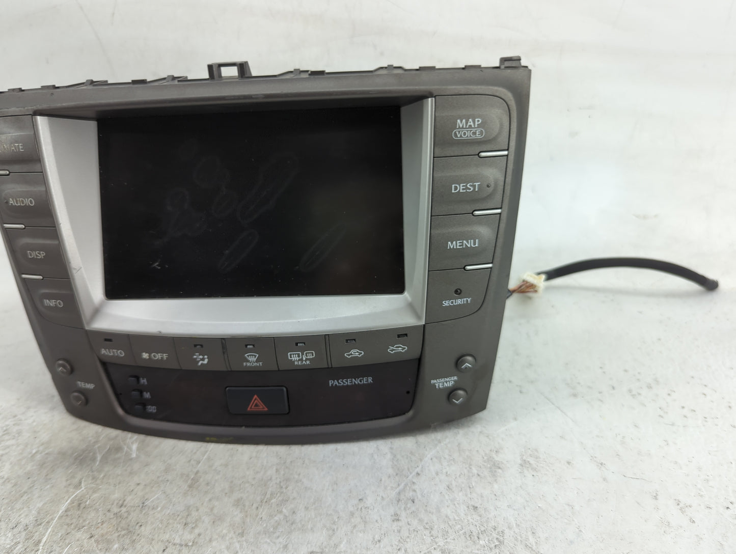 2006-2007 Lexus Is250 Information Display Screen 1487195 - Oemusedautoparts1.com