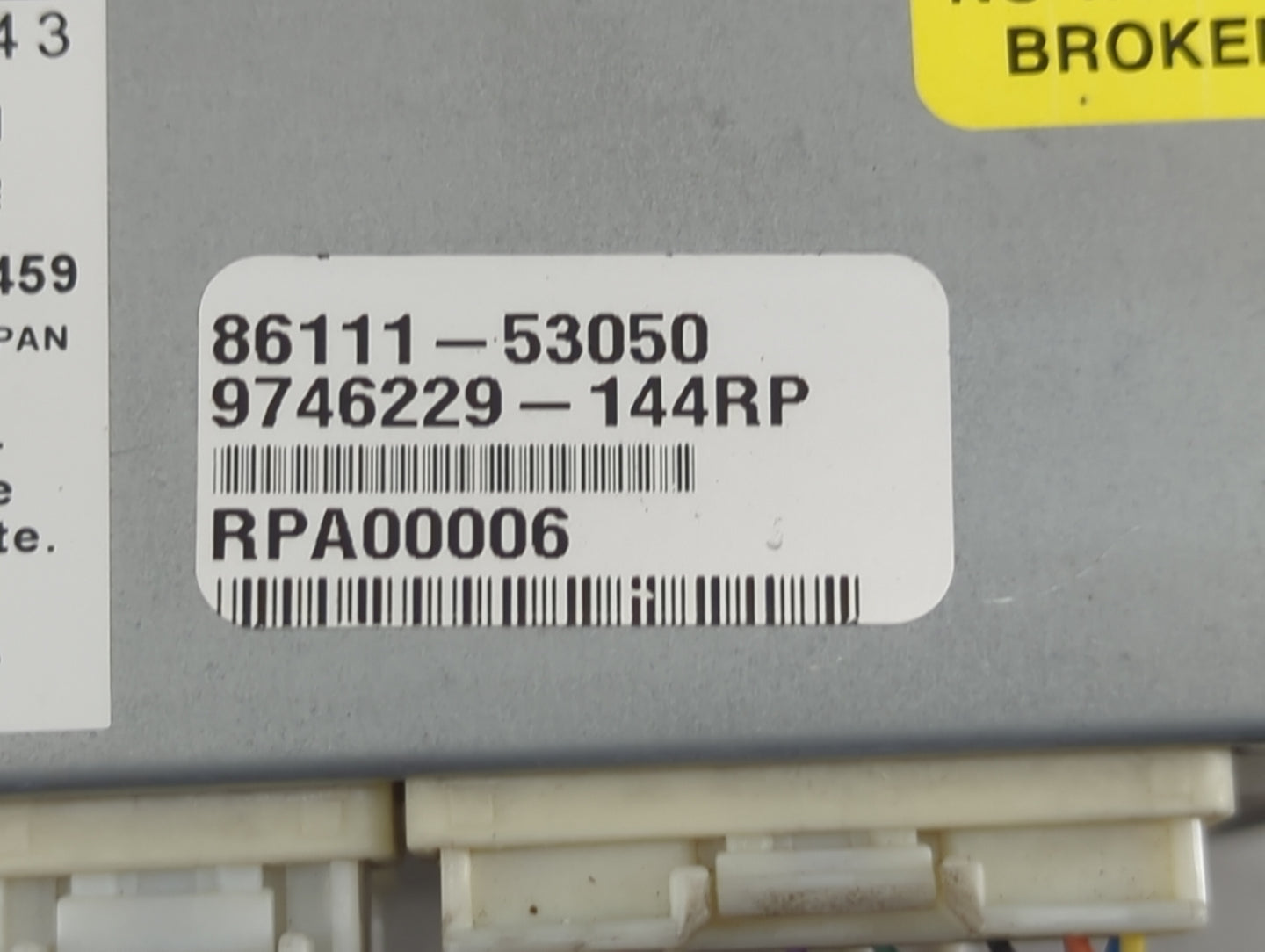 2006-2007 Lexus Is250 Information Display Screen 1487195 - Oemusedautoparts1.com