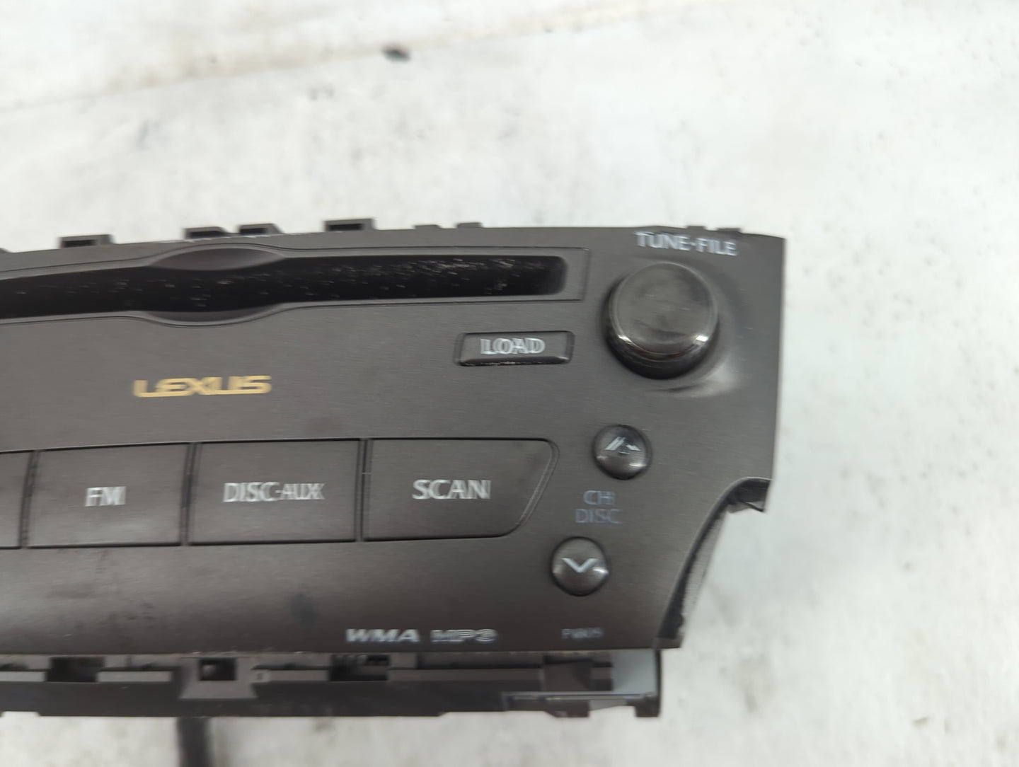 2006-2008 Lexus Is250 Radio AM FM Cd Player Receiver Replacement P/N:P1809 Fits Fits 2006 2007 2008 OEM Used Auto Parts - Oe