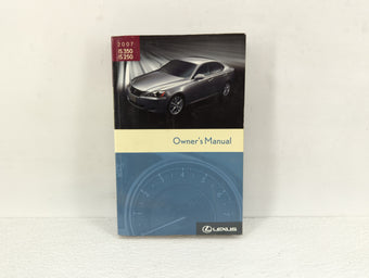 compare product 2007 Lexus Is250 Owners Manual Book Guide OEM Used Auto Parts