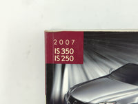 2007 Lexus Is250 Owners Manual Book Guide OEM Used Auto Parts - Oemusedautoparts1.com