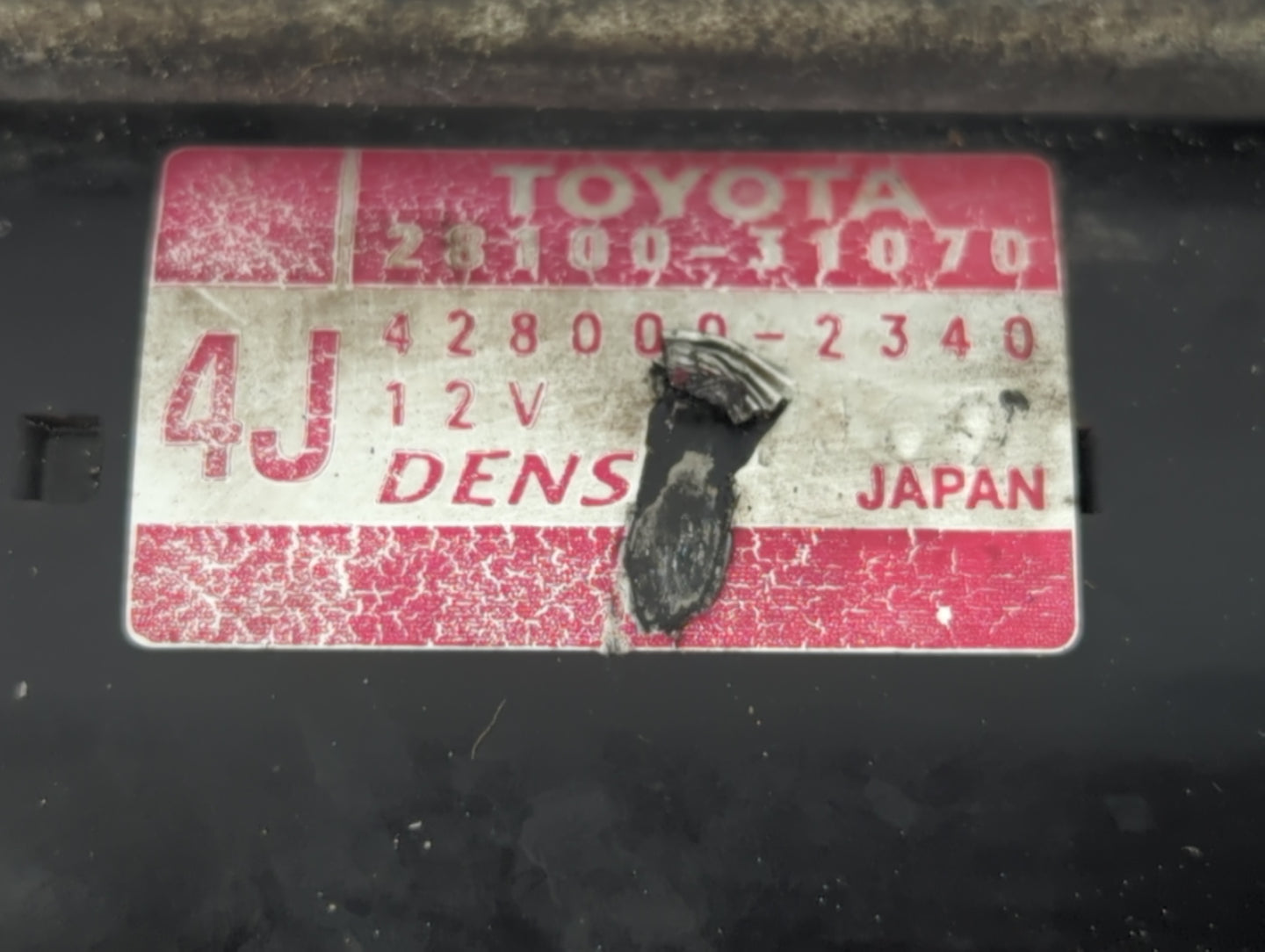 2006-2015 Lexus Is250 Car Starter Motor Solenoid OEM P/N:428000-2341 28100-31071 Fits OEM Used Auto Parts - Oemusedautoparts