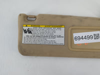 2007-2009 Lexus Is250 Sun Visor Shade Replacement Passenger Right Mirror Fits Fits 2007 2008 2009 OEM Used Auto Parts - Oemu