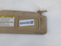 2007-2009 Lexus Is250 Sun Visor Shade Replacement Passenger Right Mirror Fits Fits 2007 2008 2009 OEM Used Auto Parts - Oemu
