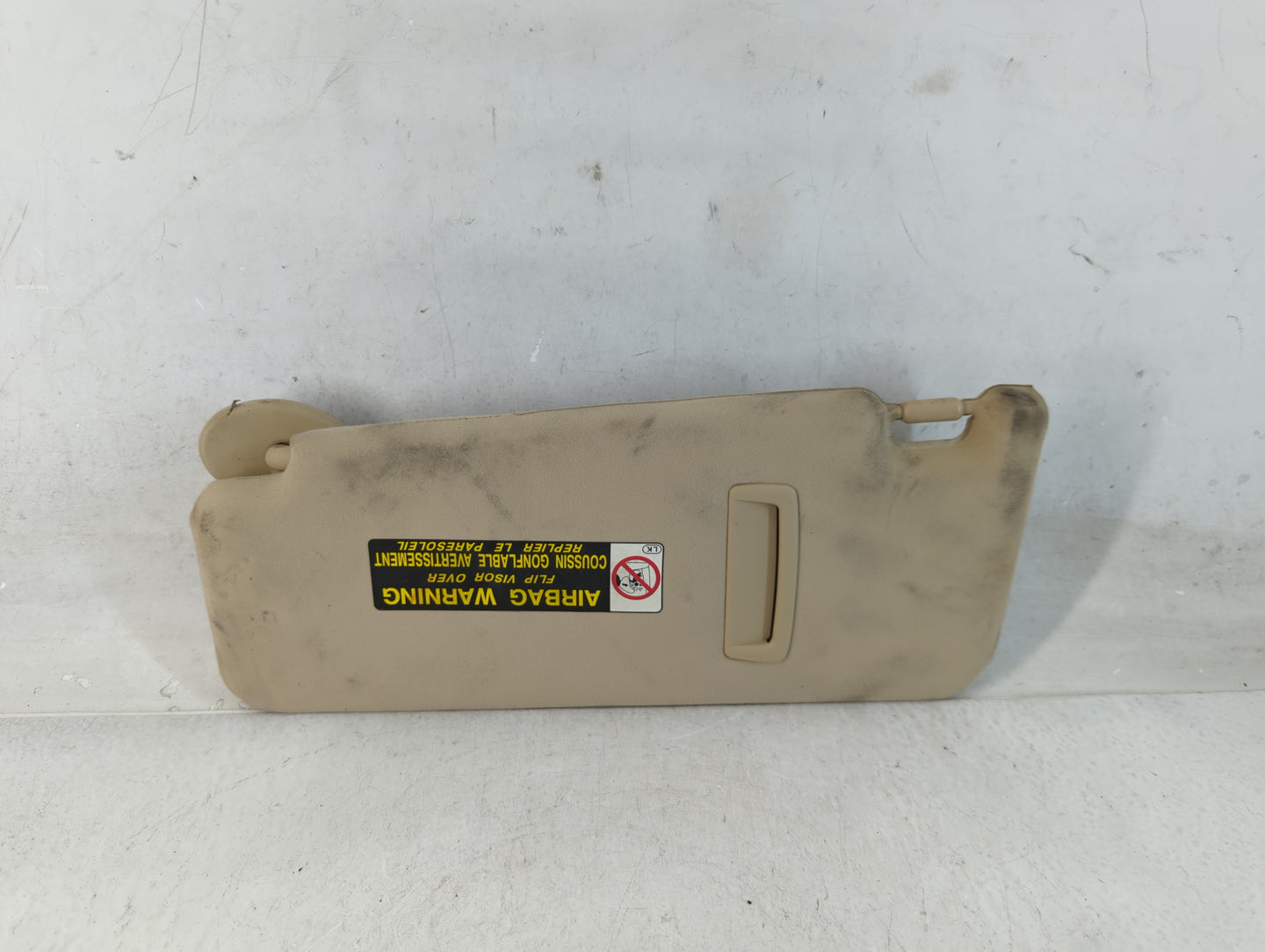 2007-2009 Lexus Is250 Sun Visor Shade Replacement Passenger Right Mirror Fits Fits 2007 2008 2009 OEM Used Auto Parts - Oemu