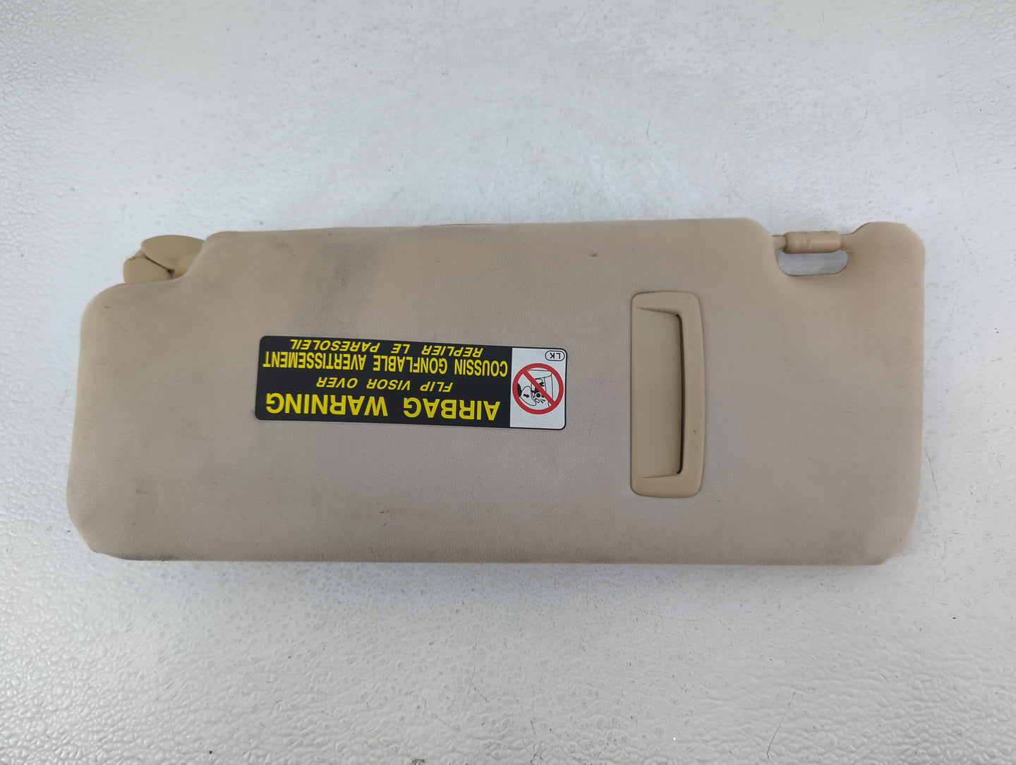 2007-2009 Lexus Is350 Sun Visor Shade Replacement Passenger Right Mirror Fits Fits 2007 2008 2009 OEM Used Auto Parts - Oemu