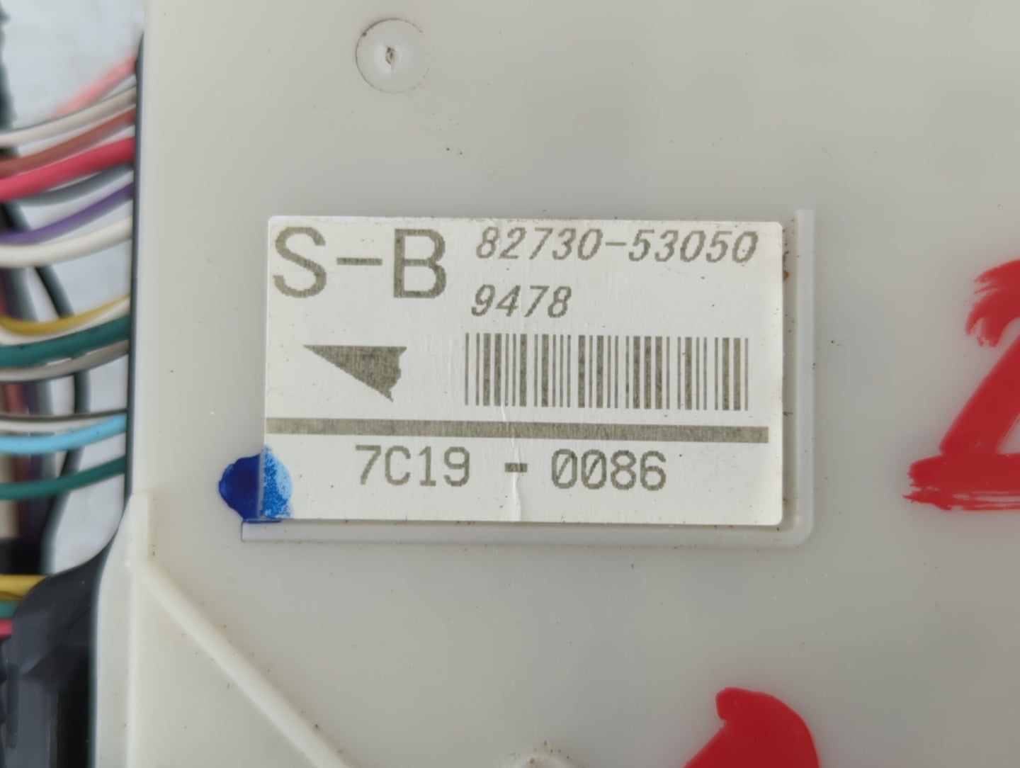 2007 Lexus Is350 Fusebox Fuse Box Panel Relay Module P/N:7C19-0086 82730-53050 Fits OEM Used Auto Parts - Oemusedautoparts1.