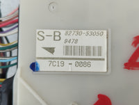 2007 Lexus Is350 Fusebox Fuse Box Panel Relay Module P/N:7C19-0086 82730-53050 Fits OEM Used Auto Parts - Oemusedautoparts1.