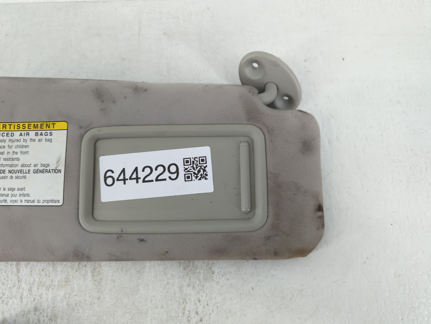 2007-2009 Lexus Is350 Sun Visor Shade Replacement Passenger Right Mirror Fits Fits 2007 2008 2009 OEM Used Auto Parts - Oemu