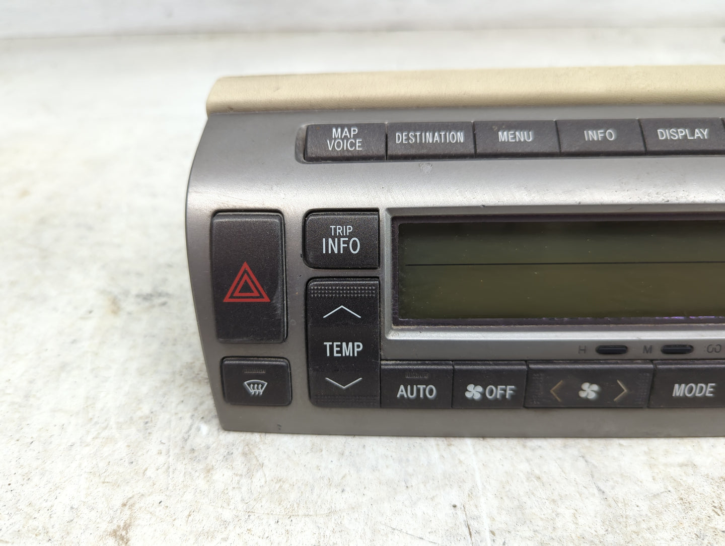 2007 Lexus Ls430 Climate Control Module Temperature AC/Heater Replacement P/N:55900-24330 146570-4334 Fits OEM Used Auto Par