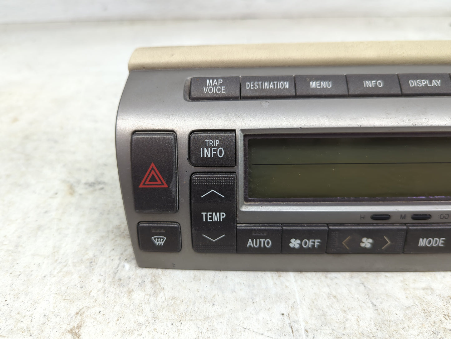 2007 Lexus Ls430 Climate Control Module Temperature AC/Heater Replacement P/N:55900-24330 146570-4334 Fits OEM Used Auto Par