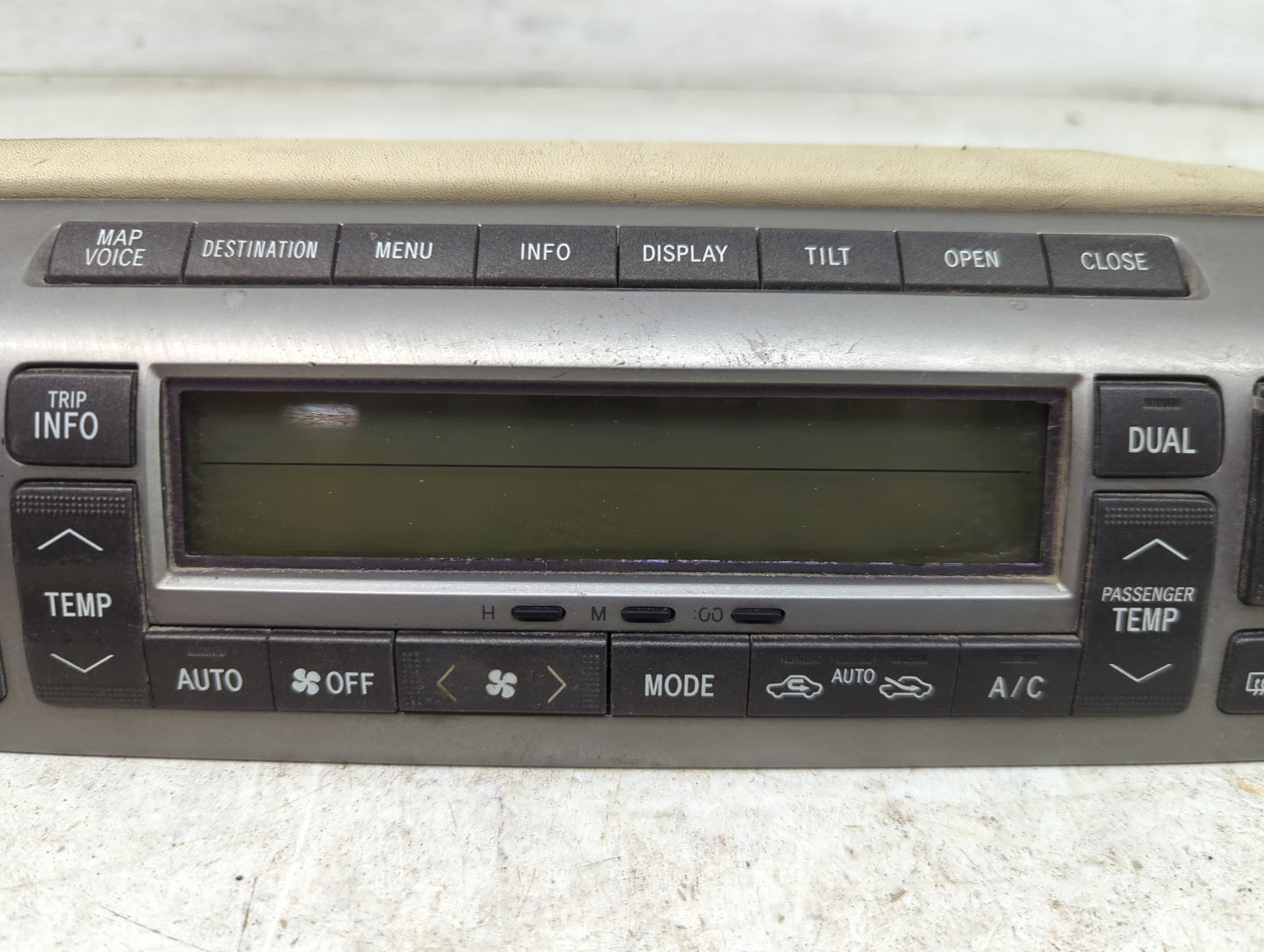 2007 Lexus Ls430 Climate Control Module Temperature AC/Heater Replacement P/N:55900-24330 146570-4334 Fits OEM Used Auto Par