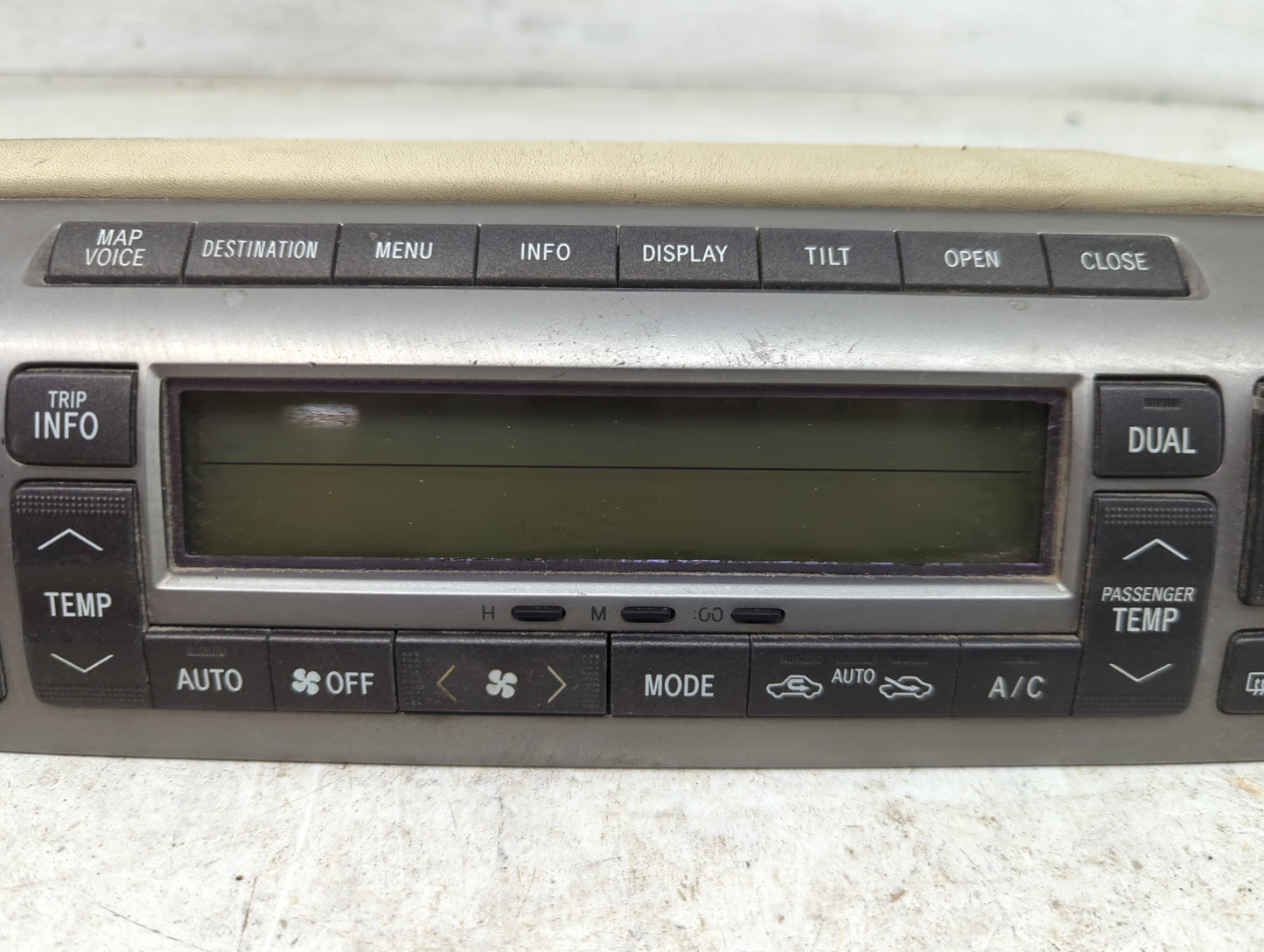 2007 Lexus Ls430 Climate Control Module Temperature AC/Heater Replacement P/N:55900-24330 146570-4334 Fits OEM Used Auto Par