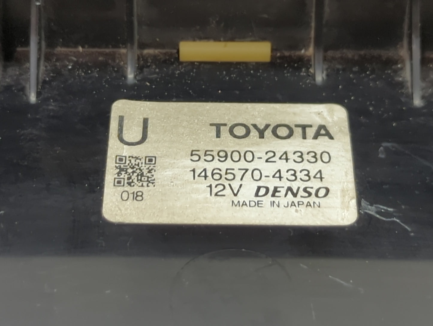 2007 Lexus Ls430 Climate Control Module Temperature AC/Heater Replacement P/N:55900-24330 146570-4334 Fits OEM Used Auto Par