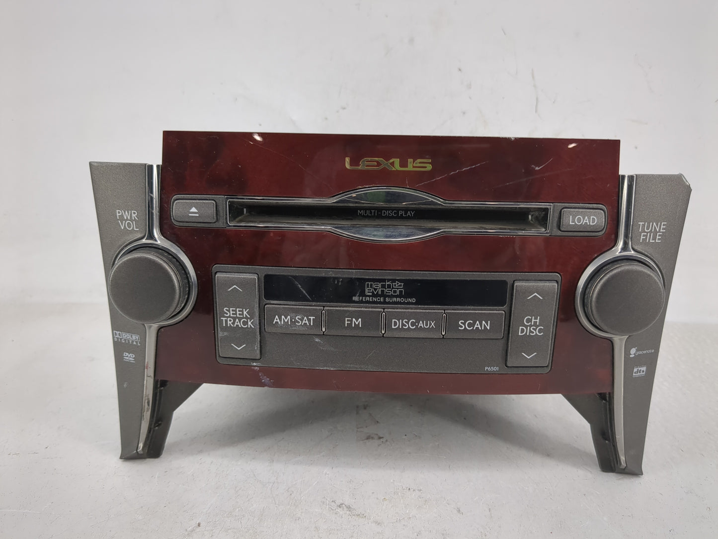 2007 Lexus Ls460 Radio AM FM Cd Player Receiver Replacement P/N:86120-50F10 Fits OEM Used Auto Parts - Oemusedautoparts1.com