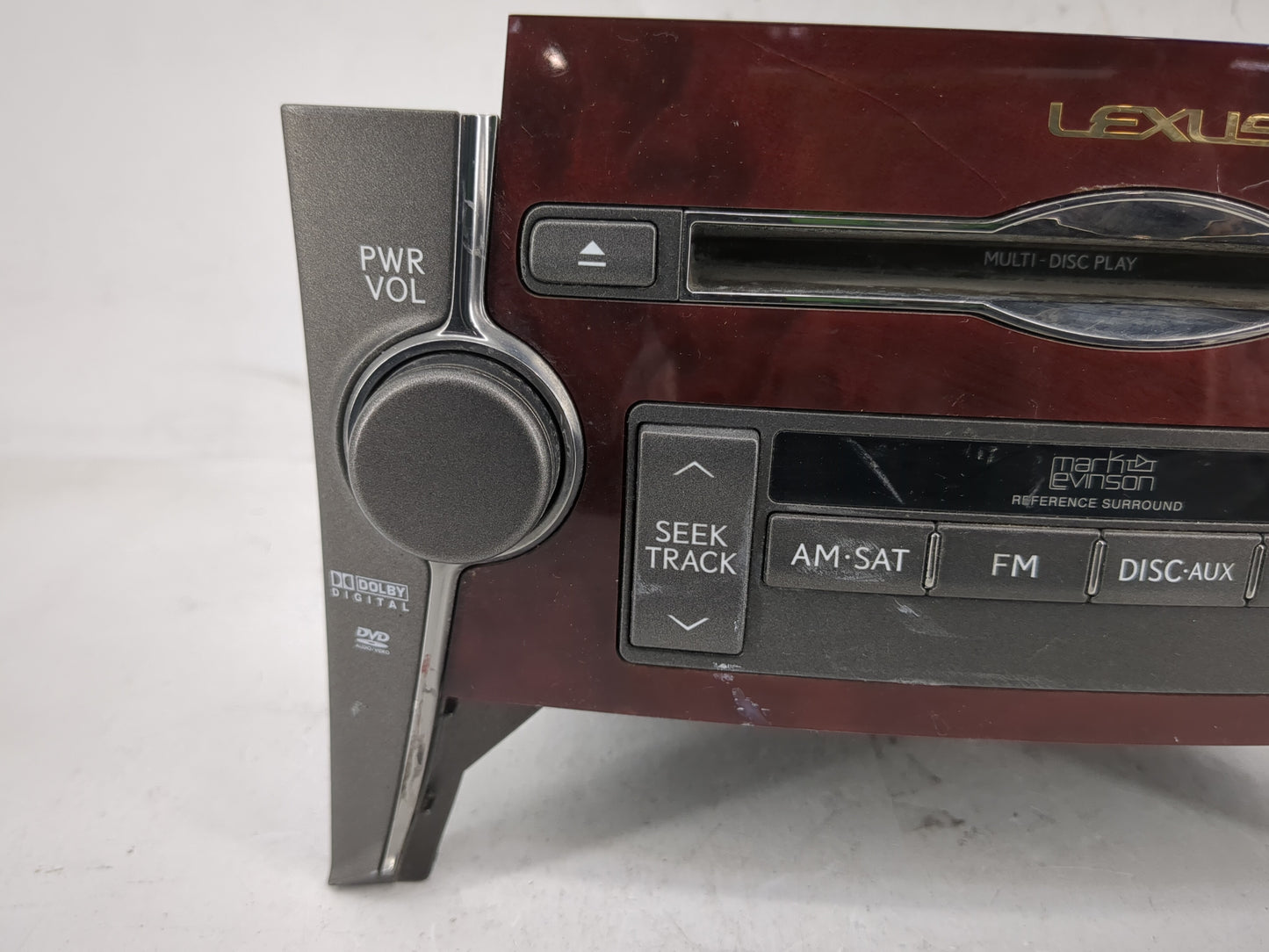 2007 Lexus Ls460 Radio AM FM Cd Player Receiver Replacement P/N:86120-50F10 Fits OEM Used Auto Parts - Oemusedautoparts1.com
