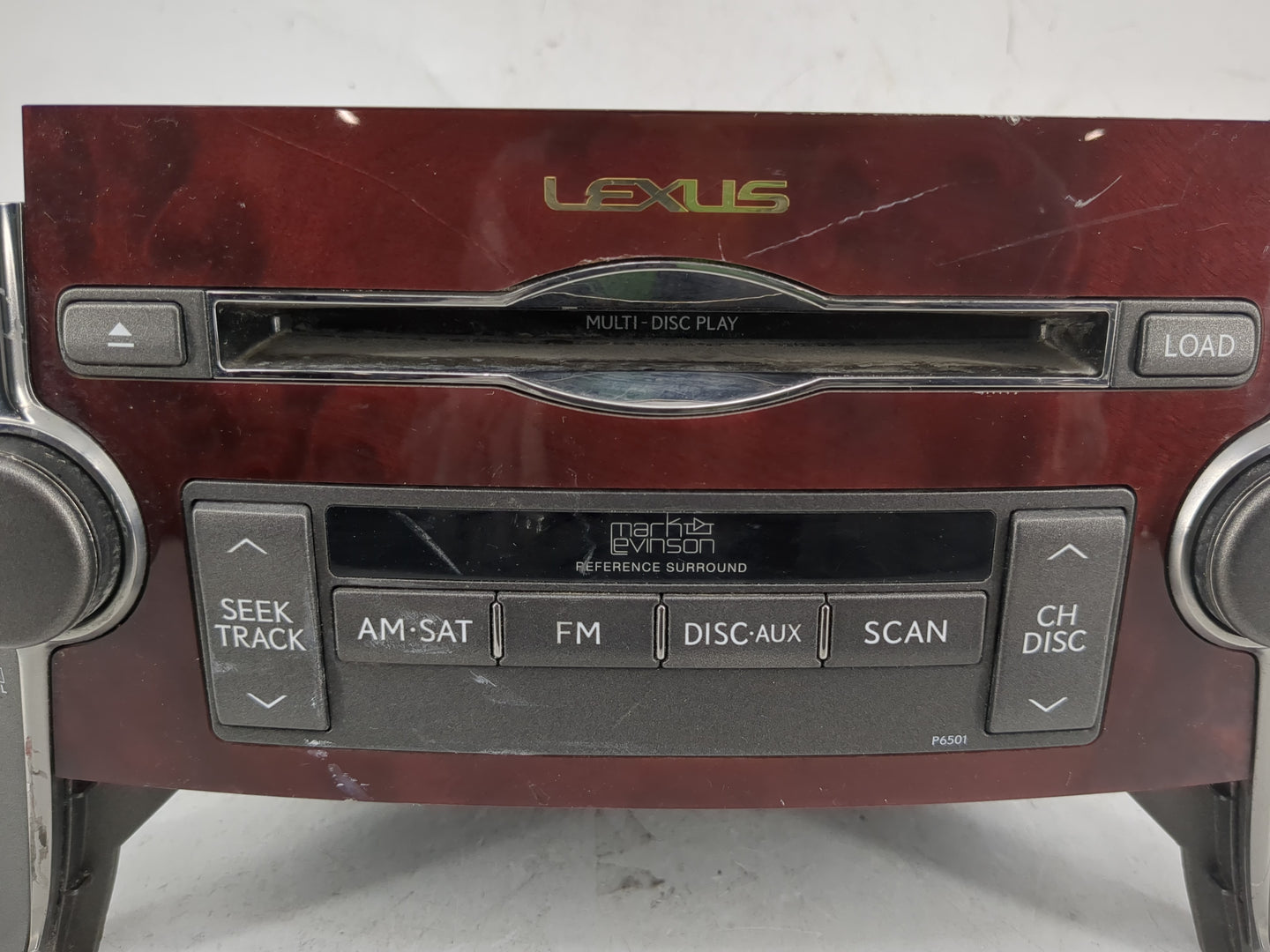 2007 Lexus Ls460 Radio AM FM Cd Player Receiver Replacement P/N:86120-50F10 Fits OEM Used Auto Parts - Oemusedautoparts1.com