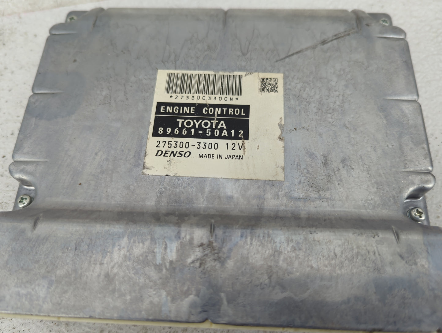 2007 Lexus Ls460 PCM Engine Control Computer ECU ECM PCU OEM P/N:89661-50A12 275300-3300 Fits OEM Used Auto Parts - Oemuseda