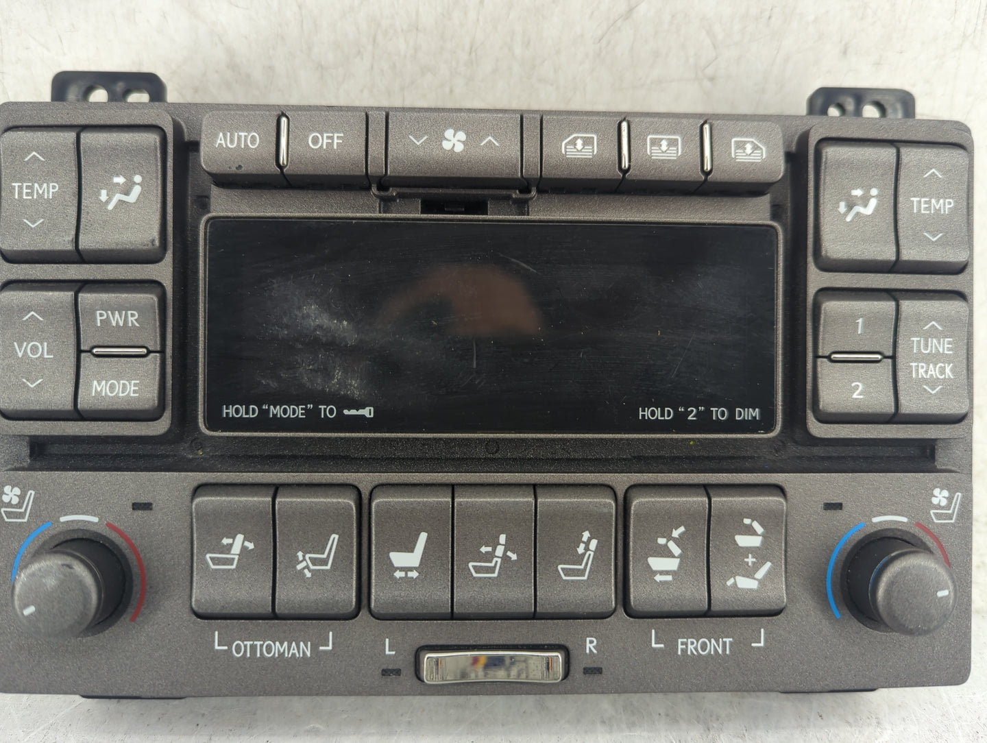 2007-2012 Lexus Ls460 Climate Control Module Temperature AC/Heater Replacement P/N:7B0261 Fits Fits 2007 2008 2009 2010 2011