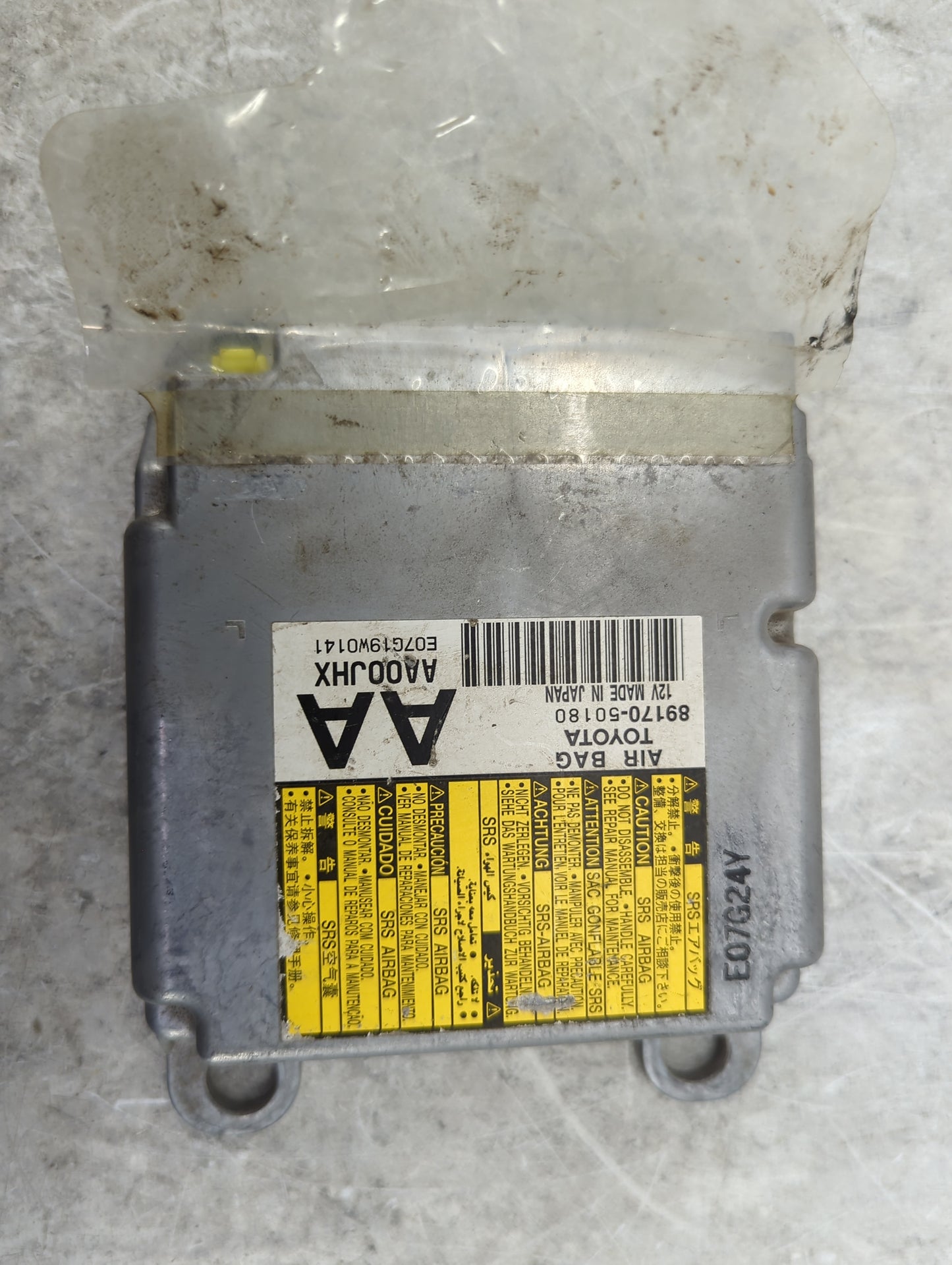 2007-2009 Lexus Ls460 Safety Restraint Srs Airbag Control Module - Oemusedautoparts1.com