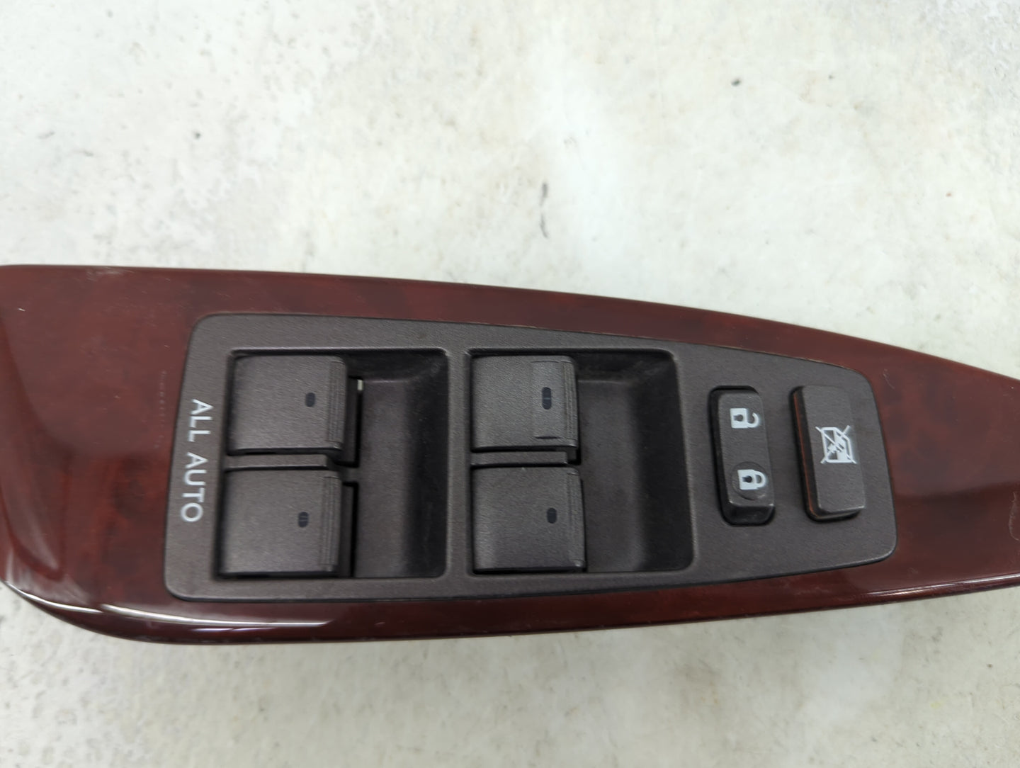 2007-2012 Lexus Ls460 Master Power Window Switch Replacement Driver Side Left P/N:515291 Fits OEM Used Auto Parts - Oemuseda