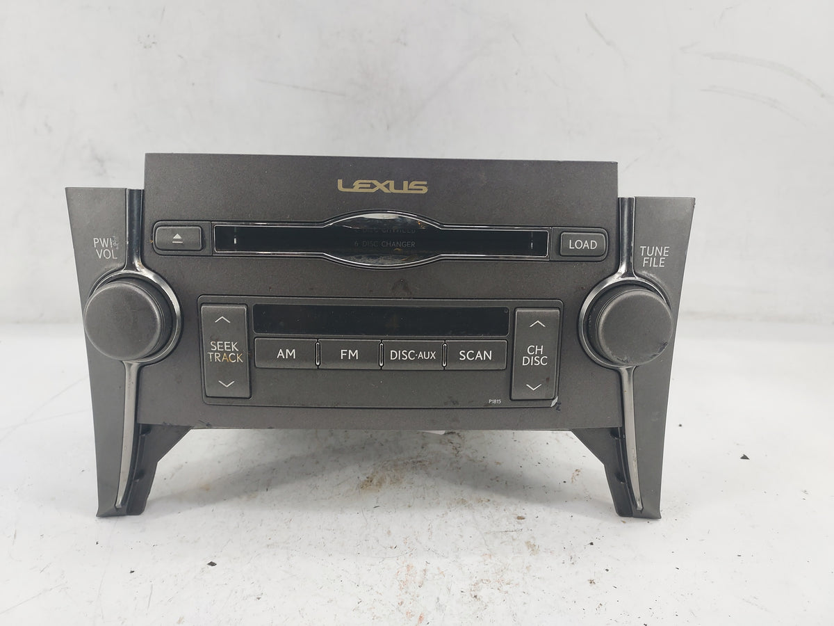 2007-2009 Lexus Ls460 Radio AM FM Cd Player Receiver Replacement P/N:86120-50G80 DEX-MG9367ZT Fits Fits 2007 2008 2009 OEM U