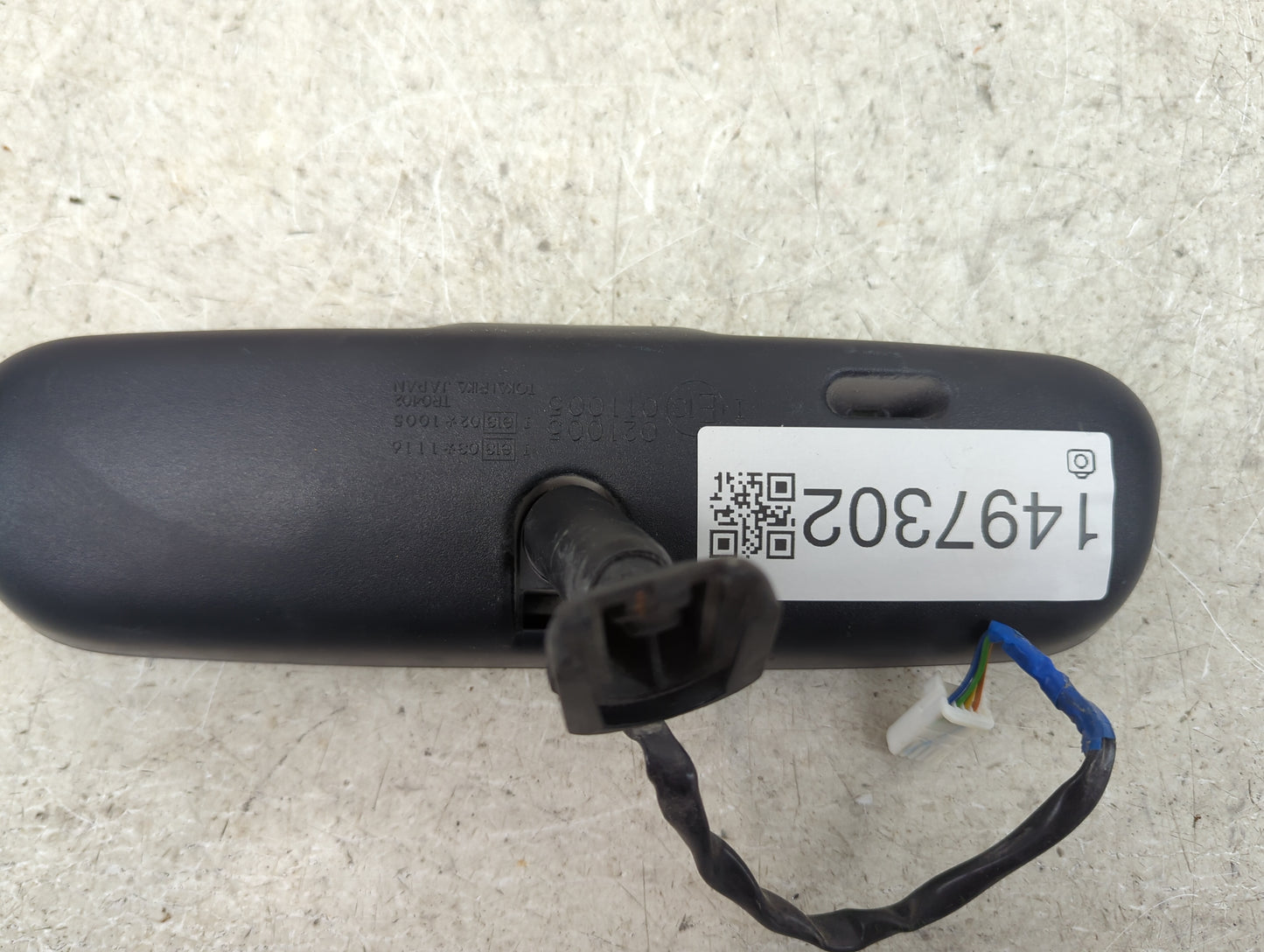 2007 Lexus Ls460 Interior Rear View Mirror Replacement OEM P/N:E13 027507 E4 012284 Fits OEM Used Auto Parts - Oemusedautopa
